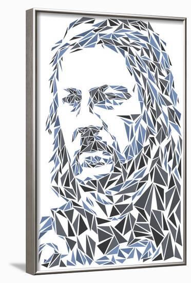 Eddard Stark-Cristian Mielu-Framed Art Print