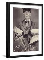 Eddie Cantor, American Actor, Singer and Comedian-null-Framed Photographic Print