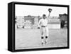 Eddie Foster leaping catch, Washington Senators, Baseball Photo - Washington, DC-Lantern Press-Framed Stretched Canvas