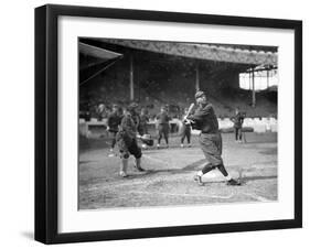 Eddie Grant, Cincinnati Reds, Baseball Photo - New York, NY-Lantern Press-Framed Art Print