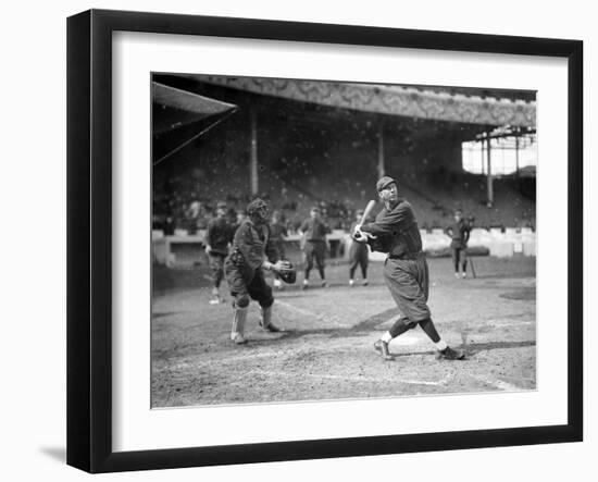 Eddie Grant, Cincinnati Reds, Baseball Photo - New York, NY-Lantern Press-Framed Art Print