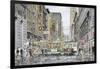 Eddy St.: San Francisco-Stanton Manolakas-Framed Giclee Print