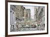 Eddy St.: San Francisco-Stanton Manolakas-Framed Giclee Print