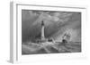 'Eddystone Light-House', 1836-William Bernard Cooke-Framed Giclee Print