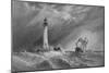 'Eddystone Light-House', 1836-William Bernard Cooke-Mounted Giclee Print