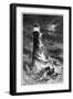 Eddystone Lighthouse, 19th Century-null-Framed Giclee Print