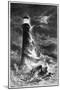 Eddystone Lighthouse, 19th Century-null-Mounted Giclee Print