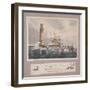 Eddystone Lighthouse, Plymouth, Devon, C1837-null-Framed Giclee Print