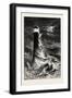 Eddystone Lighthouse, the South Coast, UK, 19th Century-null-Framed Giclee Print