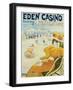 Eden Casino Poster-Henri Guydo-Framed Photographic Print