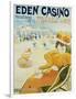 Eden Casino Poster-Henri Guydo-Framed Photographic Print