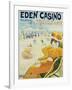 Eden Casino Poster-Henri Guydo-Framed Photographic Print