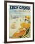 Eden Casino Poster-Henri Guydo-Framed Photographic Print