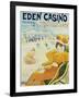 Eden Casino Poster-Henri Guydo-Framed Photographic Print