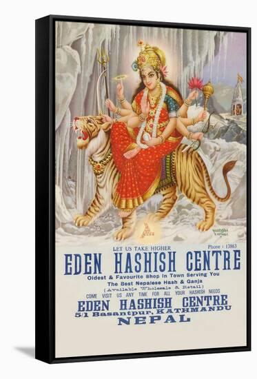 Eden Hashish Center-Yozendra Rastosa-Framed Stretched Canvas