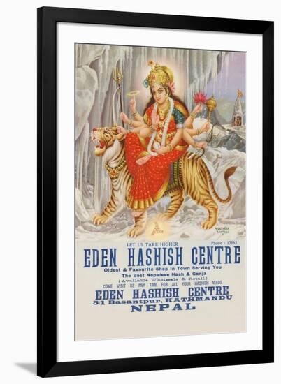 Eden Hashish Center-Yozendra Rastosa-Framed Art Print