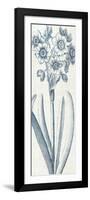 Eden I  Indigo and White-Hugo Wild-Framed Premium Giclee Print