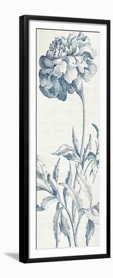 Eden III  Indigo and White-Hugo Wild-Framed Premium Giclee Print