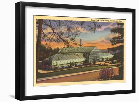 Eden Park Conservatory, Cincinnati, Ohio-null-Framed Art Print