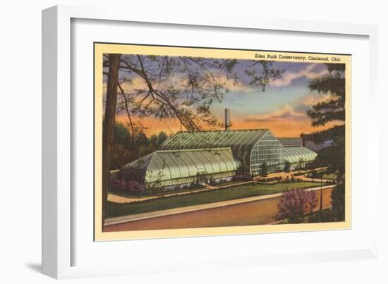Eden Park Conservatory, Cincinnati, Ohio-null-Framed Art Print