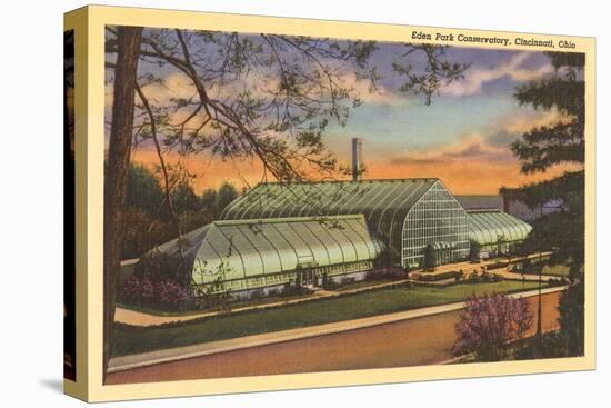 Eden Park Conservatory, Cincinnati, Ohio-null-Stretched Canvas