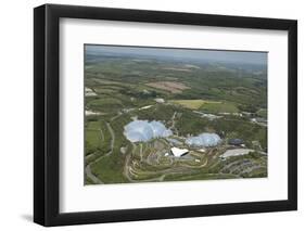 Eden Project, St. Austell, Cornwall, England, United Kingdom, Europe-Dan Burton-Framed Photographic Print