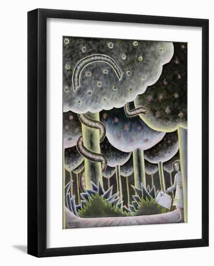 Eden, The First Exodus, 1989-Celia Washington-Framed Giclee Print