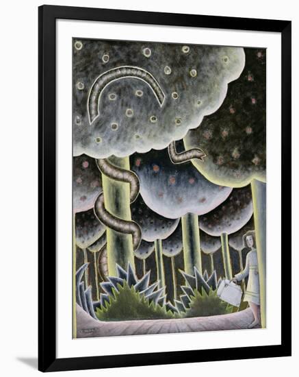 Eden, The First Exodus, 1989-Celia Washington-Framed Giclee Print