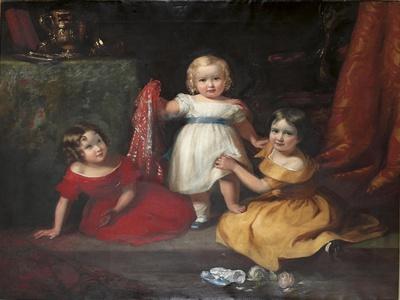 Group Portrait of John Scott, Later 3rd Earl of Eldon, and His Sisters Lady Selina Scott and Lady…