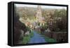 Edensor, Chatsworth Prak, Derbyshire, 2009-Trevor Neal-Framed Stretched Canvas