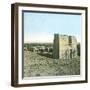 Edfou (Egypt), the Temple, General View-Leon, Levy et Fils-Framed Photographic Print