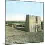 Edfou (Egypt), the Temple, General View-Leon, Levy et Fils-Mounted Photographic Print