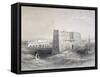 Edfu Temple, Egypt, 19th Century-AR Grieve-Framed Stretched Canvas