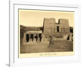 Edfu Temple-null-Framed Art Print