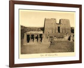 Edfu Temple-null-Framed Art Print