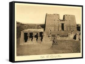 Edfu Temple-null-Framed Stretched Canvas
