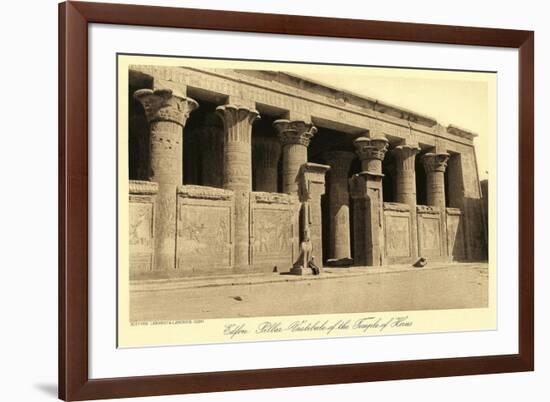 Edfu Temple-null-Framed Art Print