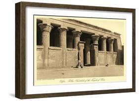 Edfu Temple-null-Framed Art Print