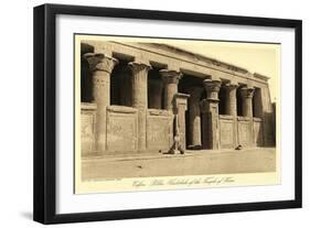 Edfu Temple-null-Framed Art Print