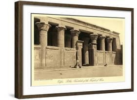 Edfu Temple-null-Framed Art Print