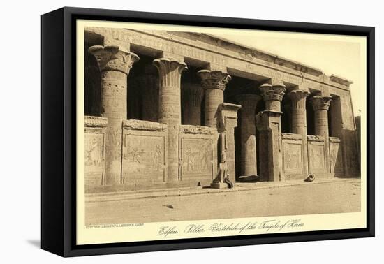 Edfu Temple-null-Framed Stretched Canvas