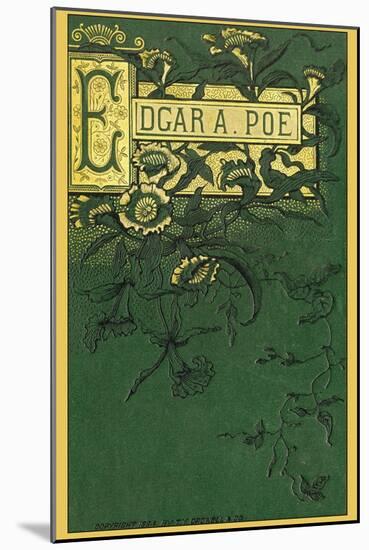 Edgar A. Poe-null-Mounted Art Print