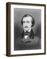 Edgar Allan Poe, 1896-William Sartain-Framed Photographic Print