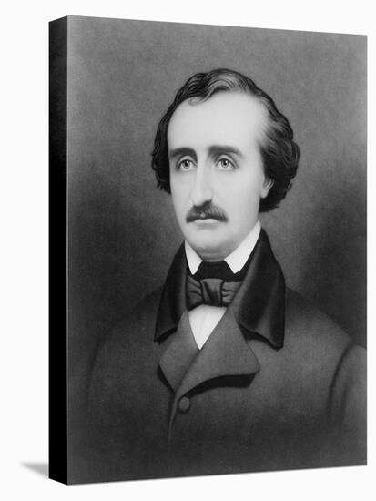 Edgar Allan Poe, American Author-Science Source-Stretched Canvas