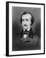 Edgar Allan Poe, American Author-Science Source-Framed Giclee Print