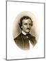 Edgar Allan Poe, American Poet, Short Story Writer, Editor and Critic-null-Mounted Giclee Print