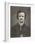 Edgar Allan Poe American Writer-Timothy Cole-Framed Photographic Print