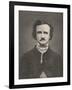 Edgar Allan Poe American Writer-Timothy Cole-Framed Photographic Print