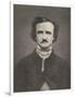 Edgar Allan Poe American Writer-Timothy Cole-Framed Photographic Print