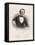 Edgar Allan Poe American Writer-null-Framed Stretched Canvas